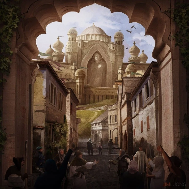 The walled city — Environment concept