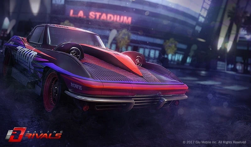 Racing Rivals — Game marketing art