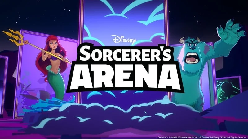 Disney Sorcerer’s Arena — Marketing artwork