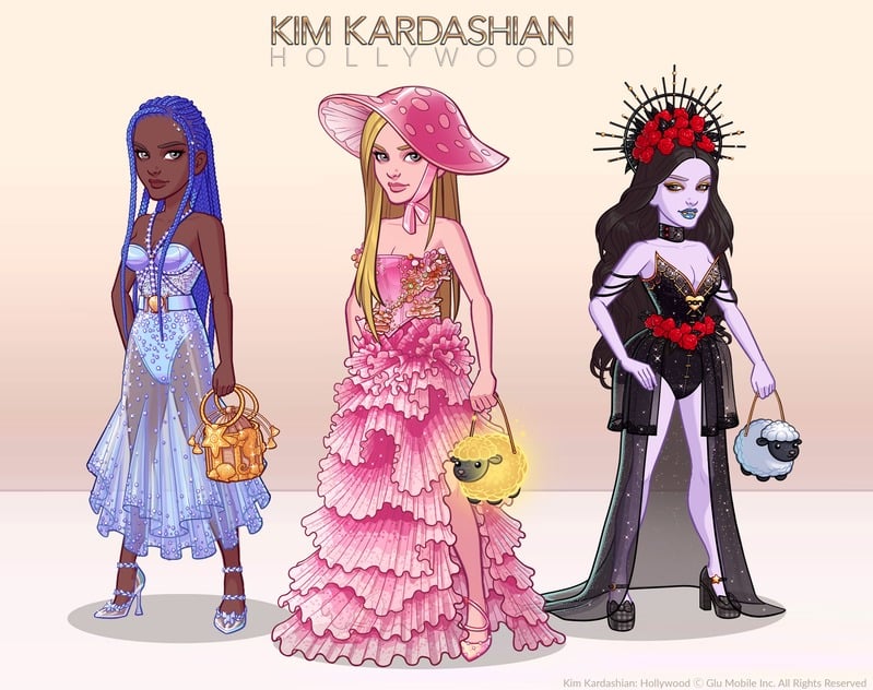 Kim Kardashian: Hollywood — clothing designs
