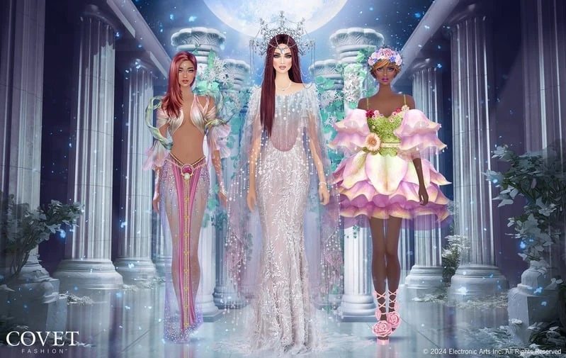 Fashion, in play — Fashion game artwork
