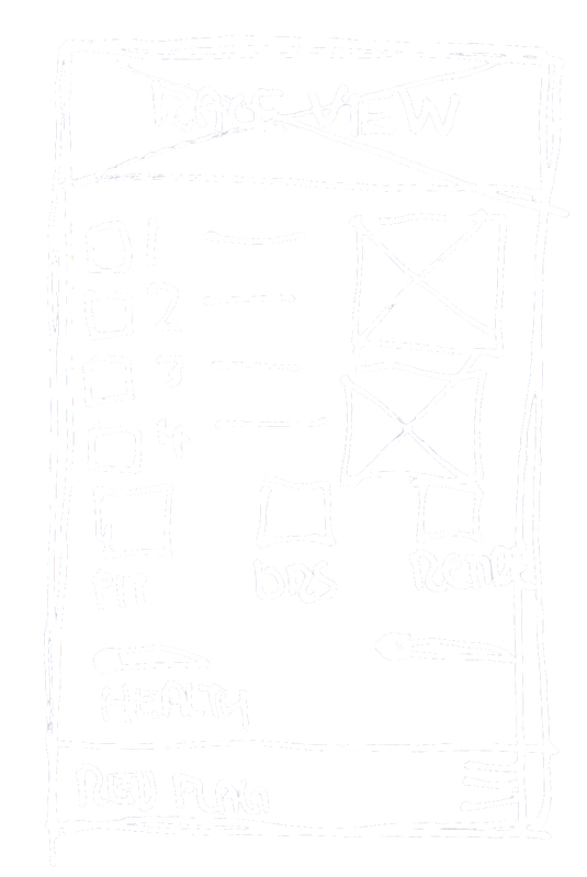 Race-view layout sketch